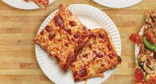 Galleria Umberto signature dishes Sicilian Pizza Slice, Arancini (rice balls), Panzerotti (fried calzones)